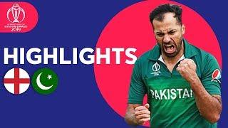 Wahab Stuns Hosts! | England vs Pakistan - Match Highlights | ICC Cricket World Cup 2019