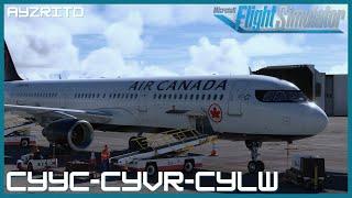 Air Canada OPS | Fenix A321 | Vatsim Canada Event | CYYC-CYVR-CYLW | MSFS LIVE