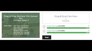 Quick Guide - Drag & Drop Multiple File Upload - Contact Form 7