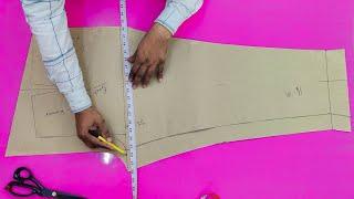 Heavy Size Pant Cutting / हेवी साइज़ पैन्ट  की कटिंग बूटीक में ऐसे की जाती  है |