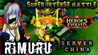 Heroes Evolved  Rimuru 78.0% Win Rate [ Heroes Evolved ] Game mobile