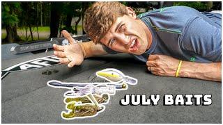 TOP 5 Lures For July Bass Fishing SUCCESS!