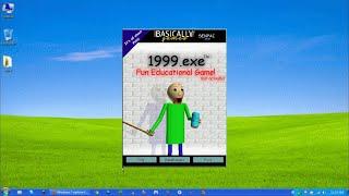 1999.exe Classic Build Baldi's Basics Mod