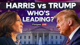 US Election 2024 LIVE: Polls Tighten as Trump & Harris Target Swing States | Trump vs Harris