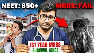 5 Smart Tips to Survive & Top Your 1st Year MBBS!  A Senior's Guide! 