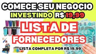 LISTA DE FORNECEDORES DE ISQUEIRO E MUITO MAIS COMPLETA POR R$19,99 ISQUEIRO OS MAIORES ATACADISTAS