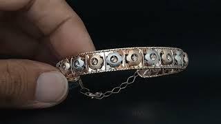 Italian  gold bracelet  new collection #gold #dubai #jewelry