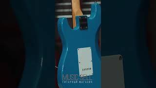 ОБЗОР ЭЛЕКТРОГИТАРЫ FABIO STRAT S S H BLUE   MUSIC SELL