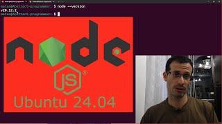 How to install Node.js on Ubuntu 24.04