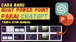 Cara Terbaru Membuat Power Point Pakai AI