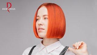 BLUNT BOB | DEMETRIUS TECHNIQUE | WOMEN'S HAIRCUT | ENG SUBS