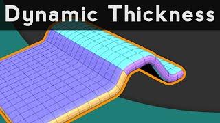 034 ZBrush Dynamic Thickness