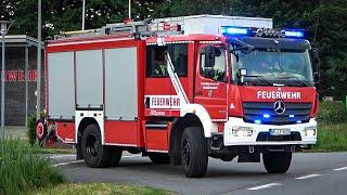 [BRANDMELDEALARM im INDUSTRIEGEBIET!] - Einsatzfahrten Freiwillige Feuerwehr Niebüll-Deezbüll