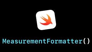 How to format physical units in Swift using MeasurementFormatter