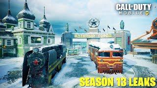 CALL OF DUTY MOBILE - SEASON 13 LEAKS! NEW WINTER NUKETOWN + TEST SERVER & MORE!!