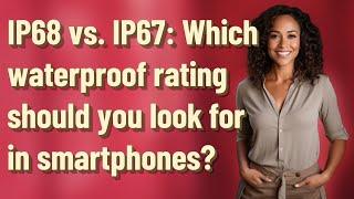 IP68 vs. IP67: Which waterproof rating should you look for in smartphones?