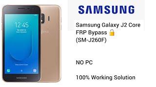 Samsung Galaxy J2 Core FRP Bypass Tutorial | No Computer Method | Unlock 2023