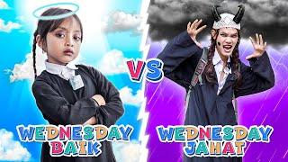 LEIKA WEDNESDAY BAIK VS TOMPEL WEDNESDAY NAKAL  PARODI LEIKA VS TOMPEL BATTLE DANCE DANCING QUEEN