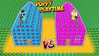 ДОМ ИЗ ХАГГИ ВАГГИ ПРОТИВ 1000 ЗОМБИ В МАЙНКРАФТ! POPPY PLAYTIME В МАЙНКРАФТ ЗОМБИ АПОКАЛИПСИС