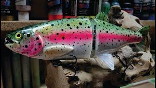 How To Lure Painting (Rainbow Trout)