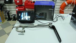 Как установить датчик эхолота LOWRANCE HOOK REVEAL 7 TRIPLESHOT ROW (000-15520-001) на ПВХ лодку.