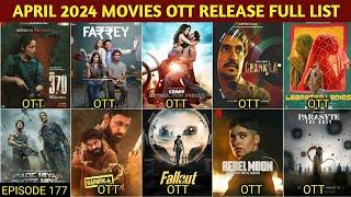 April 2024 OTT Movies & Web Series Release Update Full List | Netflix, Prime Videos, Hotstar, Jio