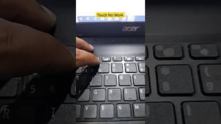 Acer Laptop Touch/ Mouse Pad Not Working Problem Solved#macnitesh#2023shorts#keyboardtricks#touchpad