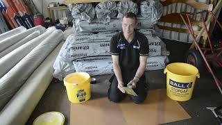 Beginners guide to flooring. apprentice basics episode 6. keeping your adhesive trowel clean.