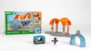 BRIO World - 33973 Smart Tech Sound Action Tunnel Station