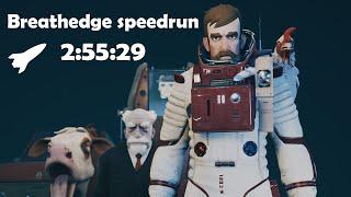 Breathedge speedrun - Any% - 2:55:29 (WR) w/loads