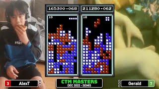 MAKING HISTORY! Alex T, Gerald | Semis | Classic Tetris Monthly Masters