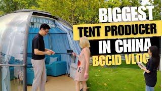 JOIN BCCID  to the biggest tent producer in Guangzhou, China! 