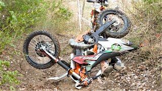 Slippery CARNAGE at Bassella Race 1 2023 with 1200 ENDURO Riders  by Jaume Soler