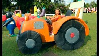 Max and Katy play with daddy on Sheep farm