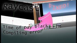 [MMD,MME] Raycast Black Time of Day/Compiling error FIX!