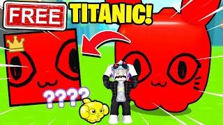 TITANIC BALLON CAT ЗА 1 КЛИК В ПЕТ СИМУЛЯТОРЕ Z! ROBLOX LUCKY BLOCKS Battlegrounds