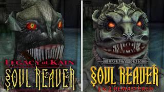 Legacy of Kain: Soul Reaver Remastered - All Bosses Comparison Dreamcast (2000) vs Remaster (2024)