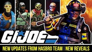 HUGE G.I.JOE Classified Reveals & NEW Updates from the Hasbro Team!