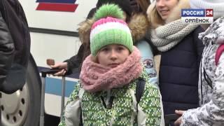 Заезд в «Орлёнок» на первую смену
