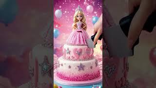 Barbie Cake!  Would YOU Eat the Gown or the Glitter First