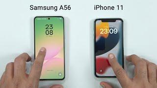 Samsung A56 vs iPhone 11 - SPEED TEST