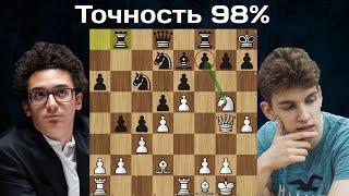 Читер или Гений ?! Ян-Кшиштоф Дуда - Фабиано Каруана  Titled Cup 2024  Шахматы