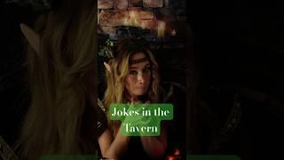 When the Dryad tries to make a joke… #taverncore #humor #joke #fantasy