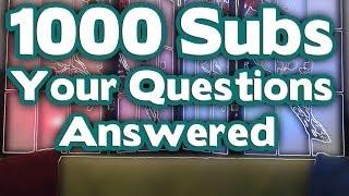 RitzPlays 1000 Subs, Your Questions Answered!