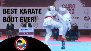 The BEST Karate Bout of all time! | WORLD KARATE FEDERATION