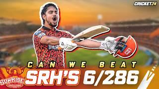 Can we beat SRH's MASSIVE 6/286 T20 SCORE?