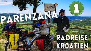 Parenzana railway trail with the touring bike | Bike world tour | Croatia | # 036