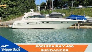 2001 Sea Ray 460 Sundancer Boat Tour SkipperBud's