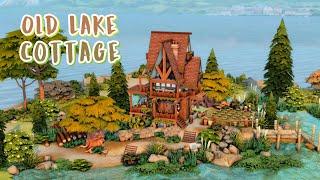 Old Lake Cottage  || (no CC) The Sims 4 Speed Build ||  #thesims4 #HutchPlays10k