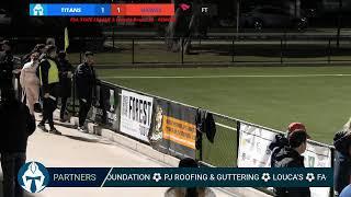 ADELAIDE TITANS FC v ADELAIDE HAWKS FSA STATE LEAGUE 2 (South) SENIORS Round 14